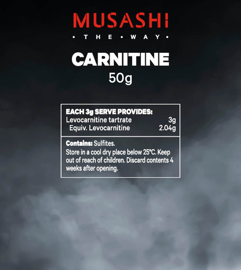 Load image into Gallery viewer, MUSASHI Carnitine | 50g