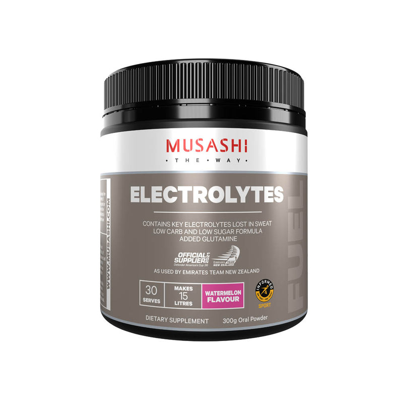 Load image into Gallery viewer, MUSASHI Electrolytes - 300g / 30 Serves