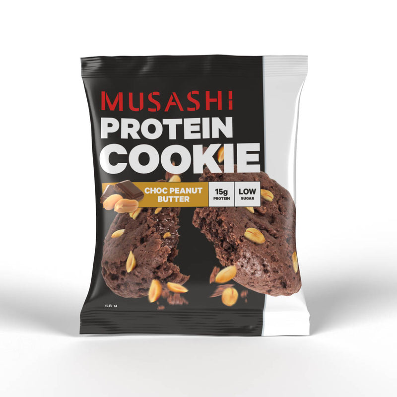 Load image into Gallery viewer, MUSASHI Protein Cookie 58g - Box of 12