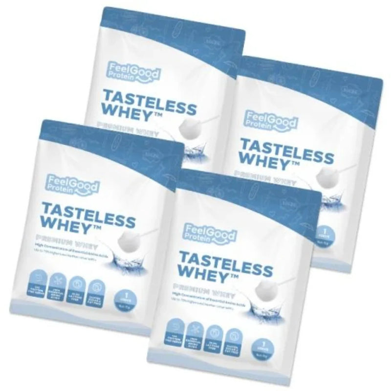 Load image into Gallery viewer, Feel Good Tasteless Whey | 4 Sample Pack