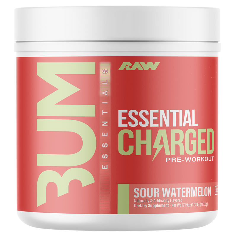 Load image into Gallery viewer, RAW Nutrition CBUM Essential Charged Pre-Workout | 30 Serves