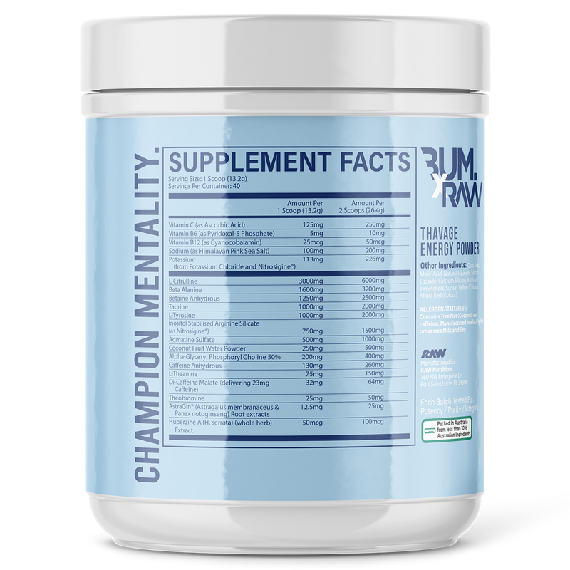Load image into Gallery viewer, CBUM Thavage Pre Workout | 40 Serves