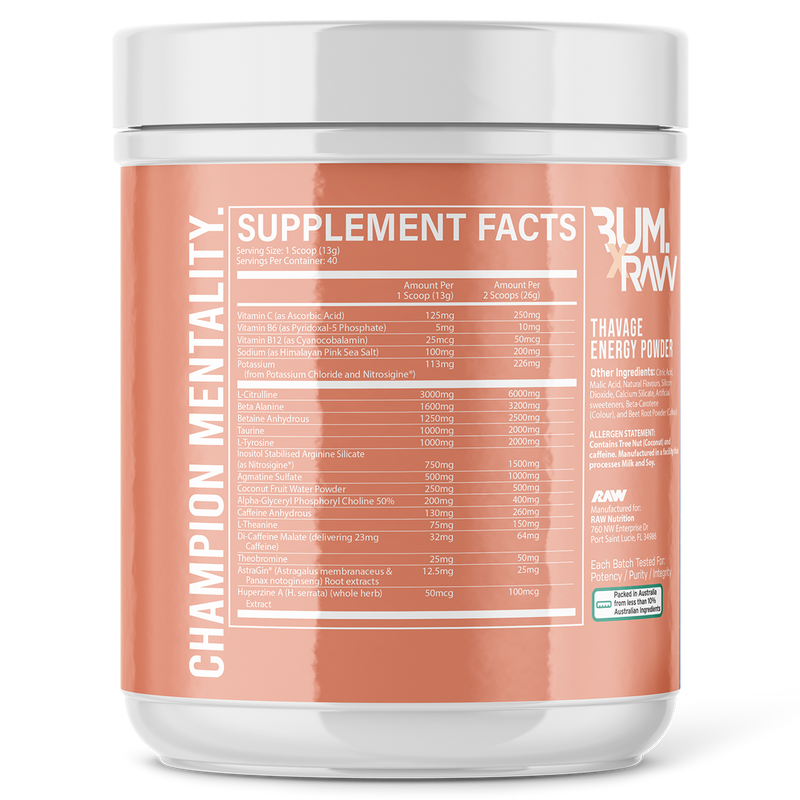 Load image into Gallery viewer, CBUM Thavage Pre Workout | 40 Serves