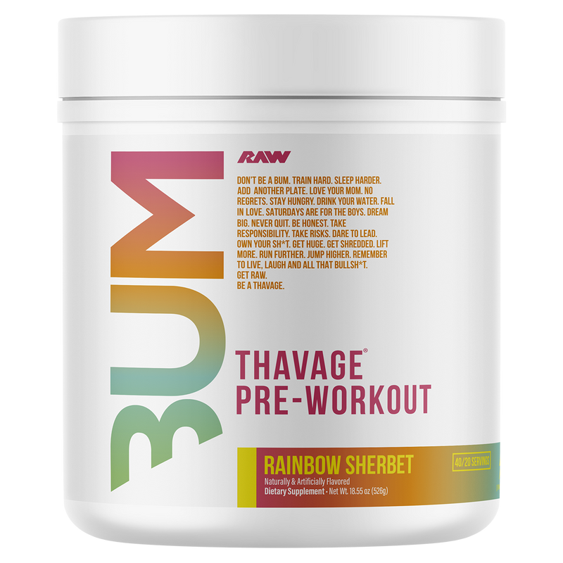 Load image into Gallery viewer, RAW Nutrition CBUM Thavage Pre-Workout | 40 Serves | 11 Flavours