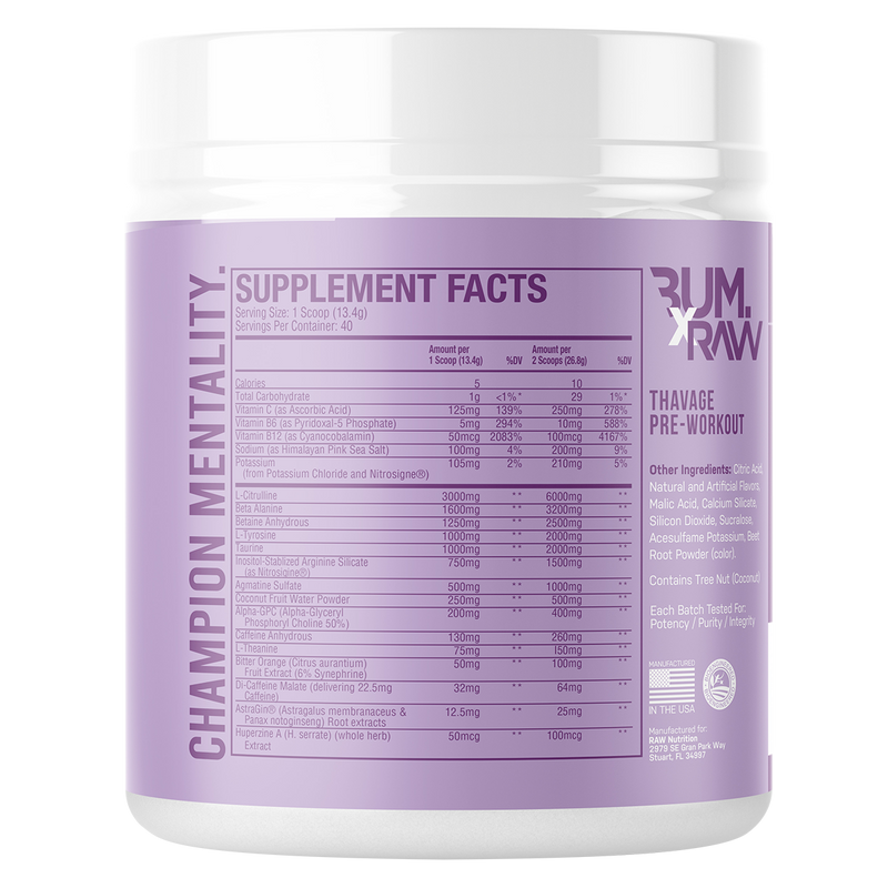 Load image into Gallery viewer, CBUM Thavage Pre Workout | 40 Serves