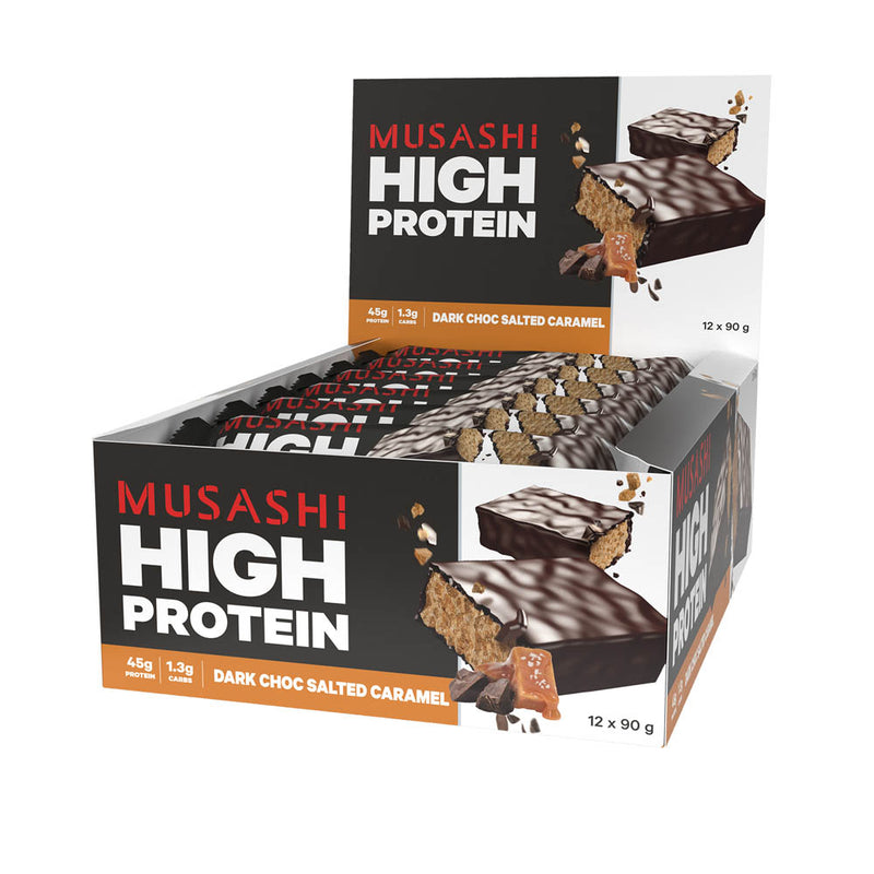 Load image into Gallery viewer, MUSASHI High Protein Bar 90g - Box of 12
