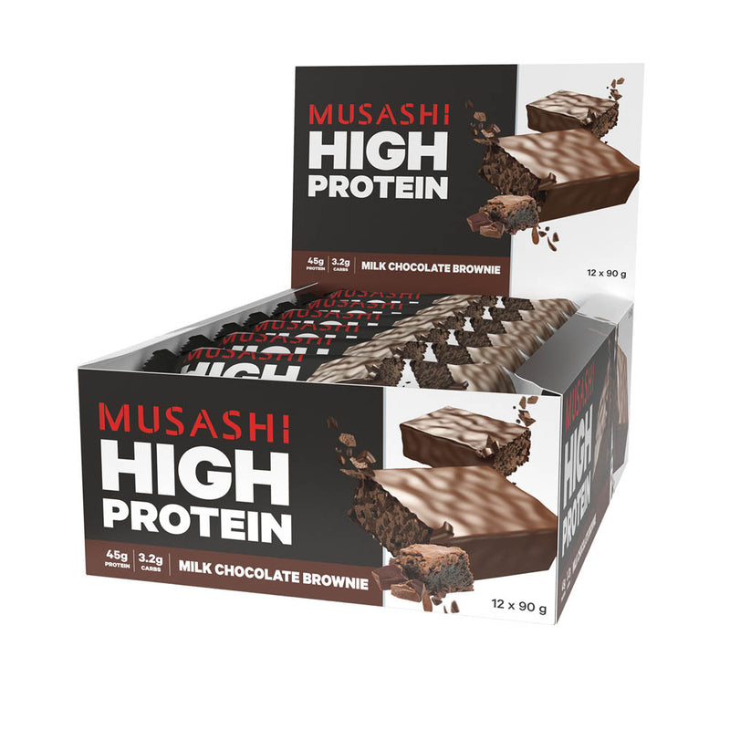 Load image into Gallery viewer, MUSASHI High Protein Bar 90g - Box of 12
