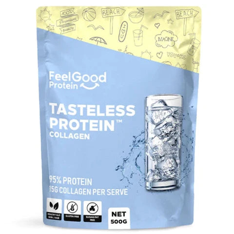 Load image into Gallery viewer, Feel Good Tasteless Protein Collagen – 500g Pouch