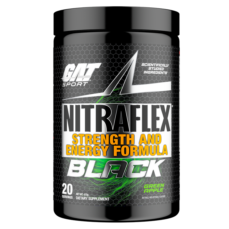 Load image into Gallery viewer, GAT Sport Nitraflex Black Pre-Workout | 20 Serves