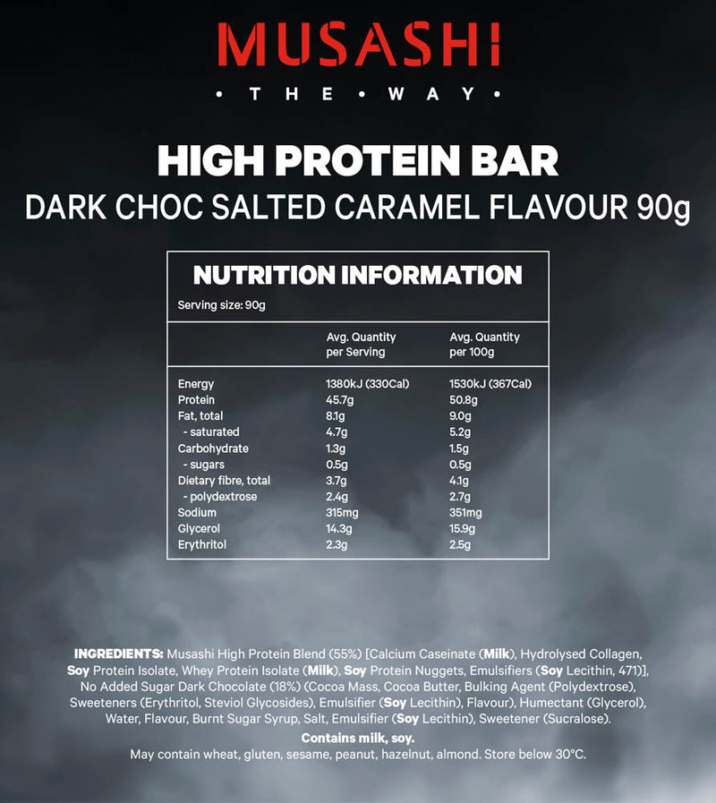 Load image into Gallery viewer, MUSASHI High Protein Bar 90g - Box of 12