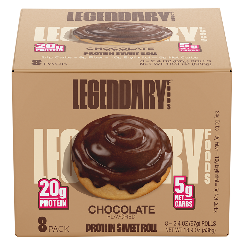 Load image into Gallery viewer, Legendary Foods Protein Sweet Roll | 67g x 8