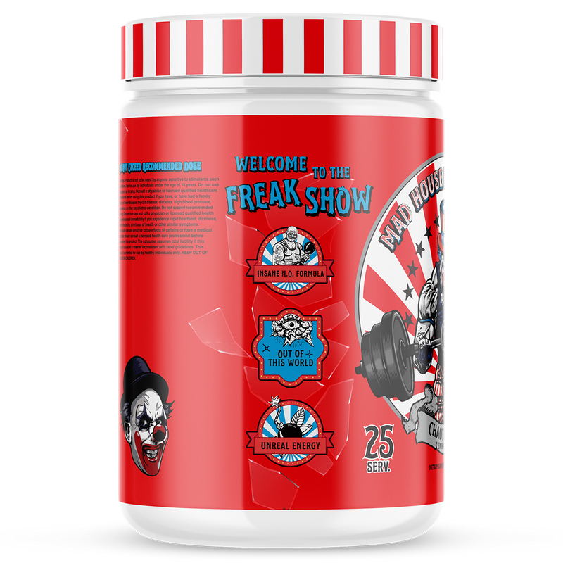 Load image into Gallery viewer, MADHOUSE Chaotic Rage PRE-WORKOUT | 25 SERVES