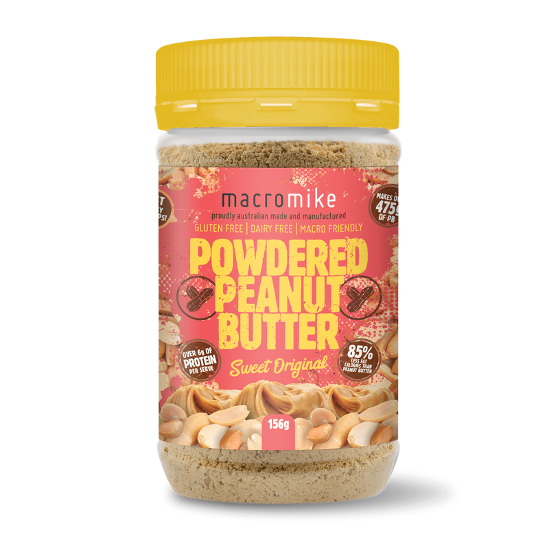 Load image into Gallery viewer, Macro Mike Powdered Peanut Butter - High Protein, 85% Less Fat | 156g