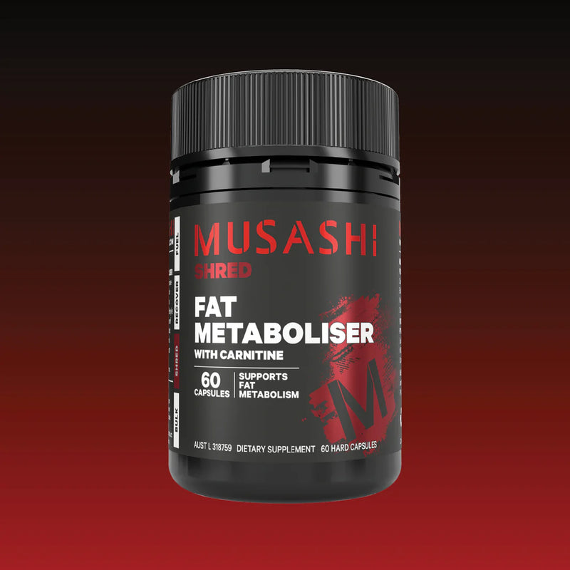 Load image into Gallery viewer, MUSASHI Fat Metaboliser with Carnitine - 60 Capsules
