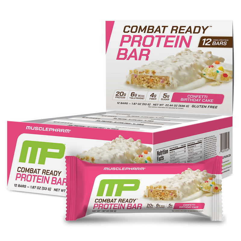 Load image into Gallery viewer, Musclepharm Combat Sports Bar | 12 x 63g (5 Flavours)