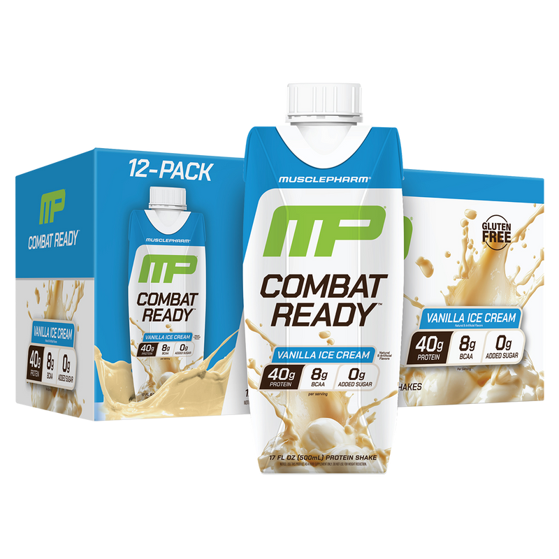 Load image into Gallery viewer, MusclePharm Combat Ready RTD Protein Shake | 12 x 500ml