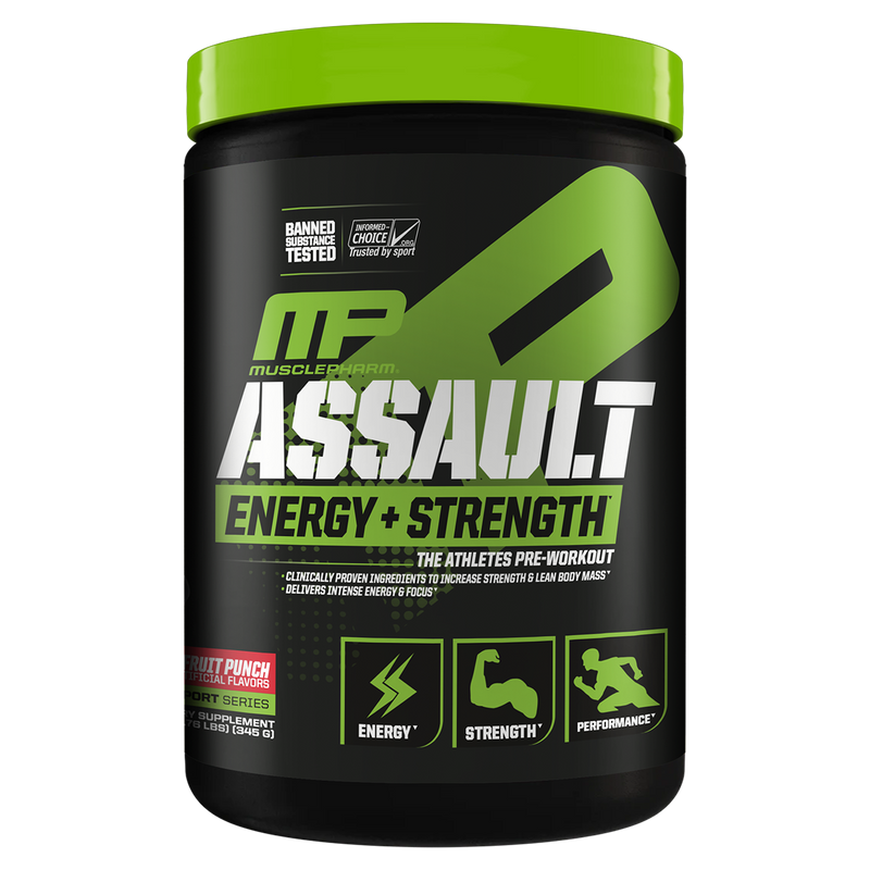 Load image into Gallery viewer, MusclePharm Assault Sport Pre-Workout | 30 Serve