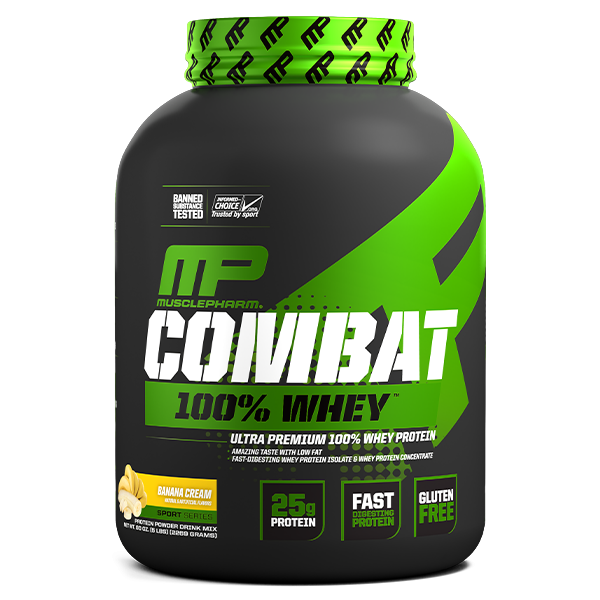 Load image into Gallery viewer, MUSCLEPHARM Combat 100% Whey Protein Powder | 5lb