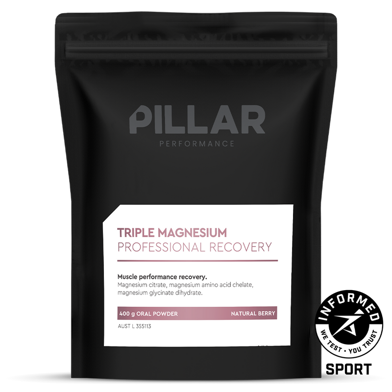 Load image into Gallery viewer, PILLAR Performance Triple Magnesium Powder | 400g