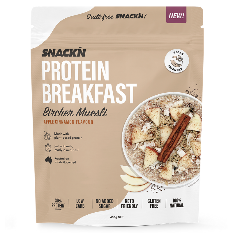 Load image into Gallery viewer, Protein Bircher Muesli by Snack'n | 450g | 15 Serves
