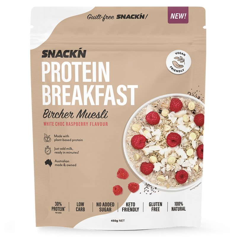 Load image into Gallery viewer, Protein Bircher Muesli by Snack'n | 450g | 15 Serves