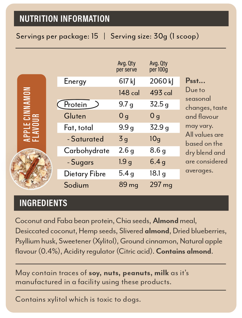Load image into Gallery viewer, Protein Bircher Muesli by Snack'n | 450g | 15 Serves