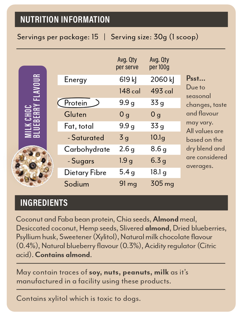 Load image into Gallery viewer, Protein Bircher Muesli by Snack'n | 450g | 15 Serves
