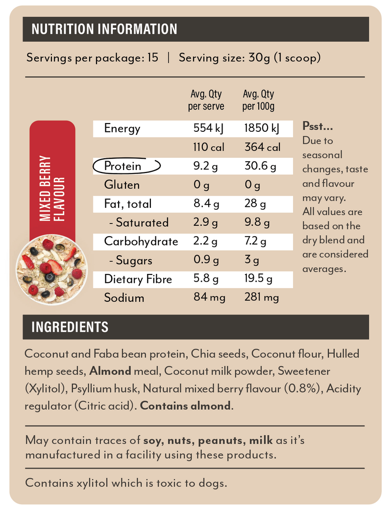 Load image into Gallery viewer, Protein Breakfast - Instant Porridge by Snack'n | 15 Serves