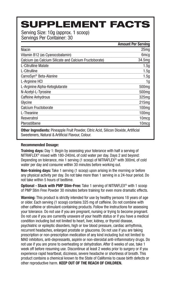Load image into Gallery viewer, GAT Sport Nitraflex Pre-Workout | 30 Serve
