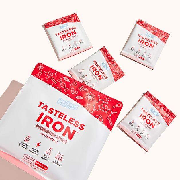 Load image into Gallery viewer, Tasteless Iron – 24mg Iron + Vitamin C | 30 Sachets