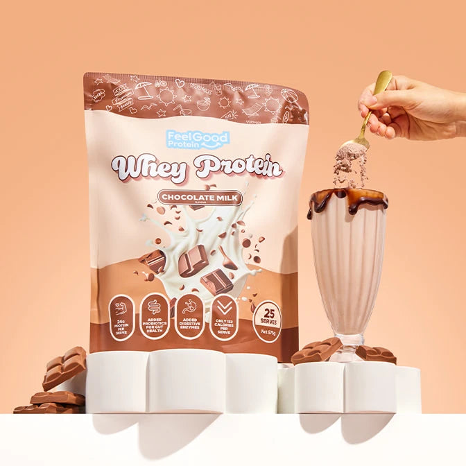 Load image into Gallery viewer, Whey Protein by Feel Good Protein | 25 Serves