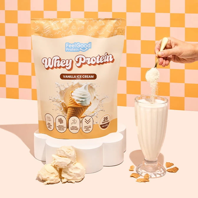 Load image into Gallery viewer, Whey Protein by Feel Good Protein | 25 Serves
