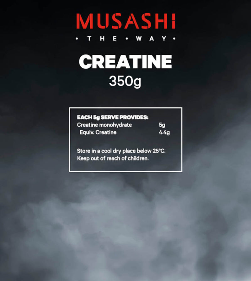 Load image into Gallery viewer, MUSASHI Creatine - 70 Serves 350g