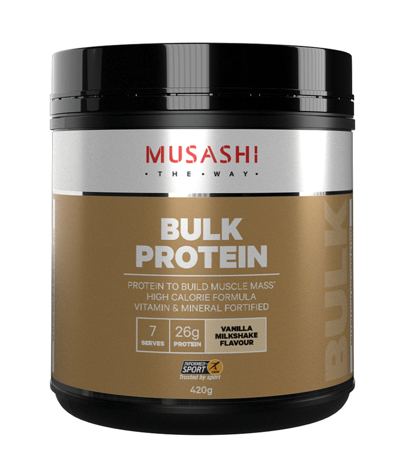 Load image into Gallery viewer, Musashi Bulk Protein Powder for the best protein shakes
