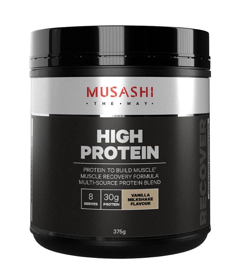 Load image into Gallery viewer, MUSASHI High Protein Powder - 375g