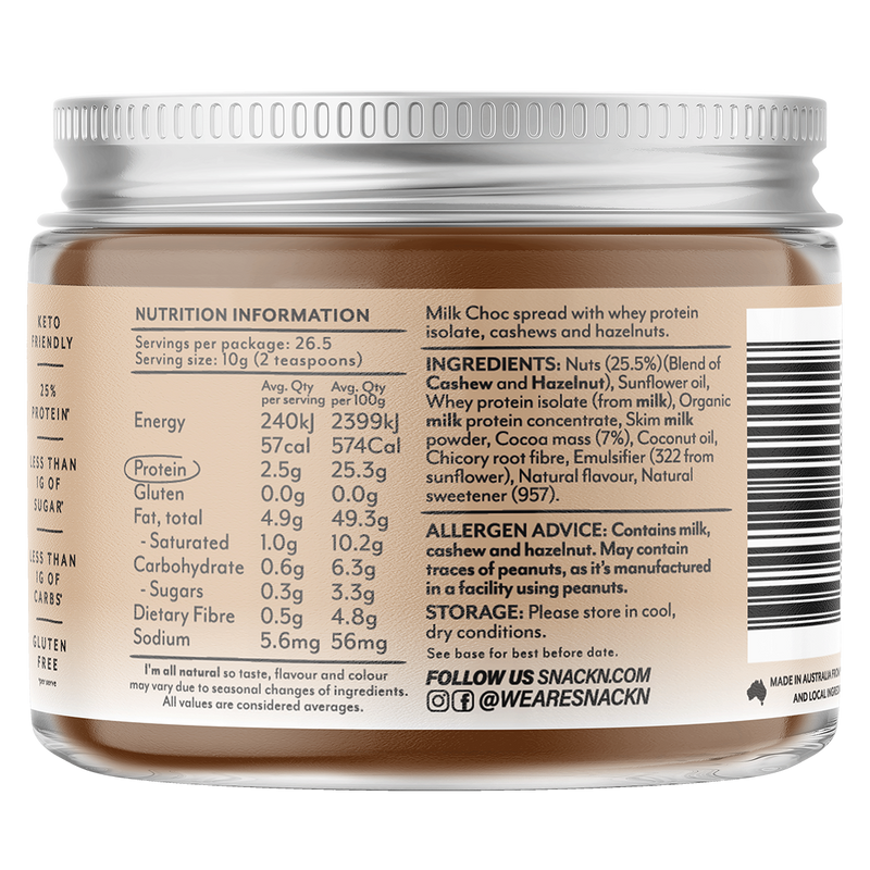 Load image into Gallery viewer, SNACKN Protein Nut Spread - 265g