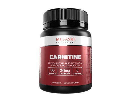 MUSASHI Carnitine 60 Capsules