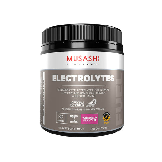 MUSASHI Electrolytes - 300g / 30 Serves