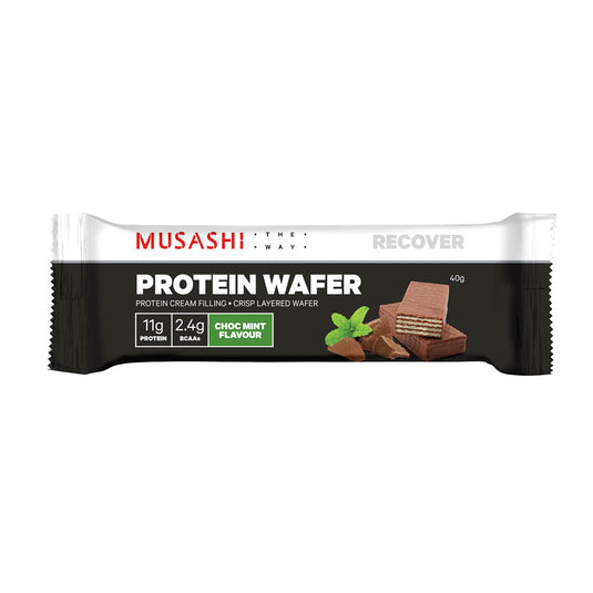 MUSASHI Protein Wafer Bar 40g - Box of 12