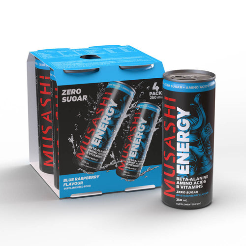 MUSASHI Energy Cans - 4 x 250ml