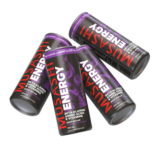 MUSASHI Energy Cans - 4 x 250ml