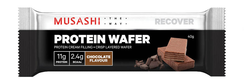 Load image into Gallery viewer, MUSASHI Protein Wafer Bar 40g - Box of 12
