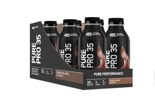 OPTIMUM NUTRITION Pure PRO 35 RTD's - Box of 6 / 355ml