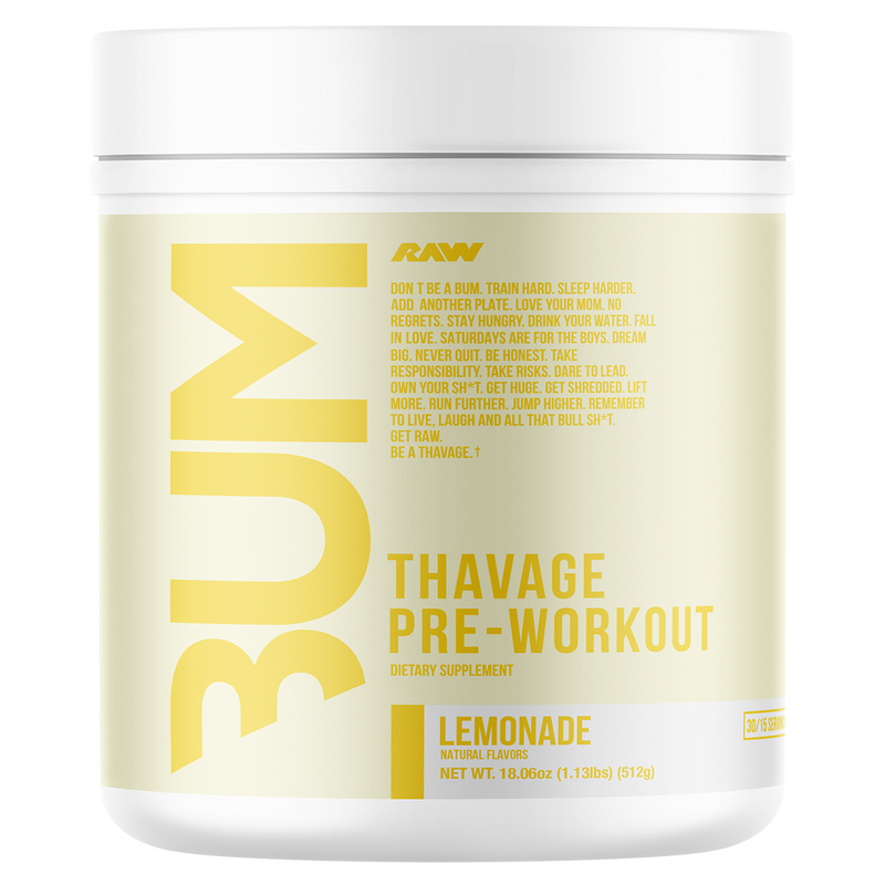 Load image into Gallery viewer, RAW Nutrition CBUM Thavage Pre-Workout | 40 Serves | 11 Flavours
