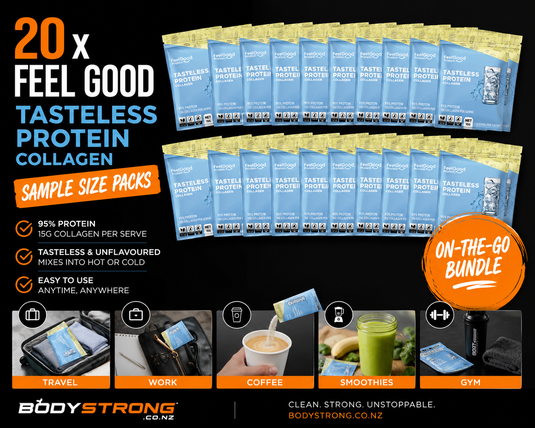 The BodyStrong Protein Collagen On-The-Go Bundle (20 pack)