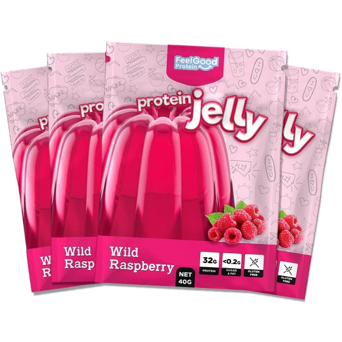 Load image into Gallery viewer, 32g Protein Jelly by Feel Good | 4 x 40g Pack
