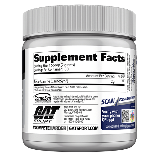 GAT Sports Essentials Beta Alanine - 200g