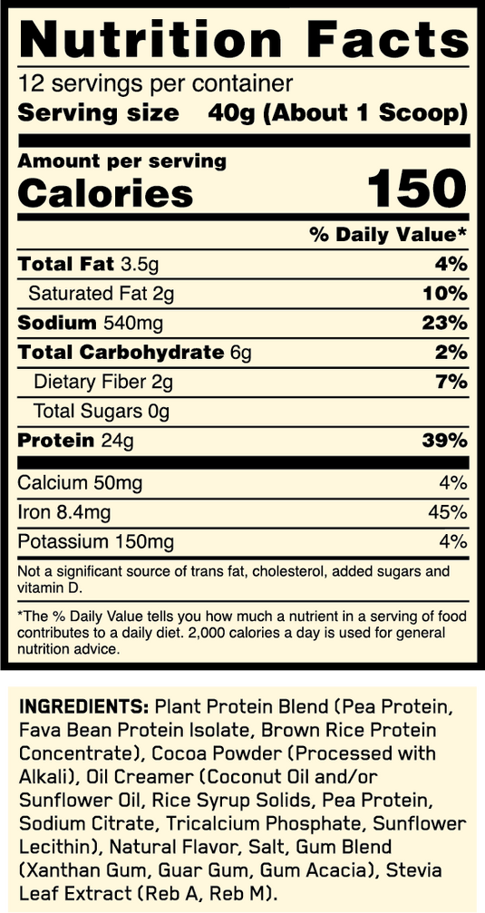 OPTIMUM NUTRITION Gold Standard Plant Protein - 480g