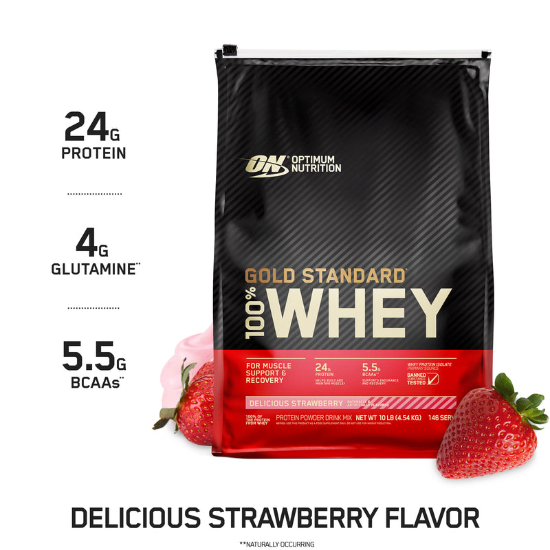 Load image into Gallery viewer, OPTIMUM NUTRITION Gold Standard 100% Whey Protein | 4.55kg
