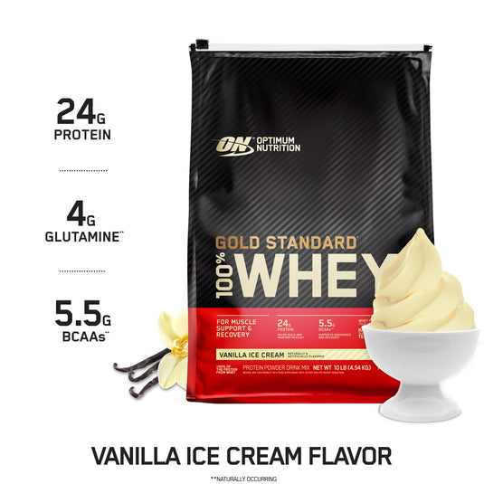 OPTIMUM NUTRITION Gold Standard 100% Whey Protein - 4.55kg